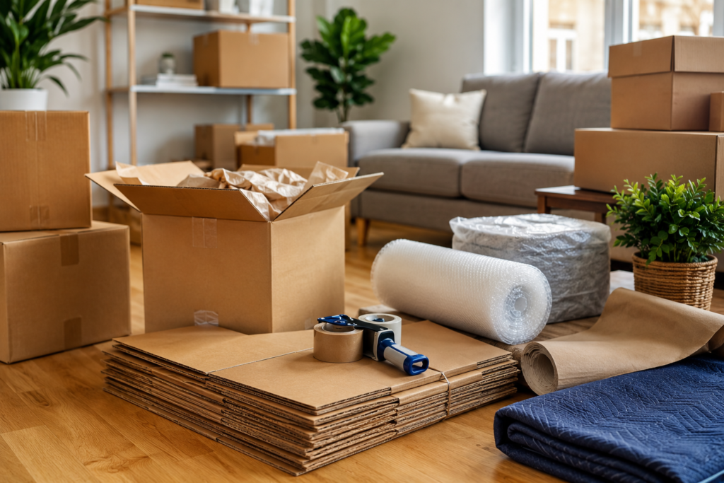 How to Save Money on Packing Supplies